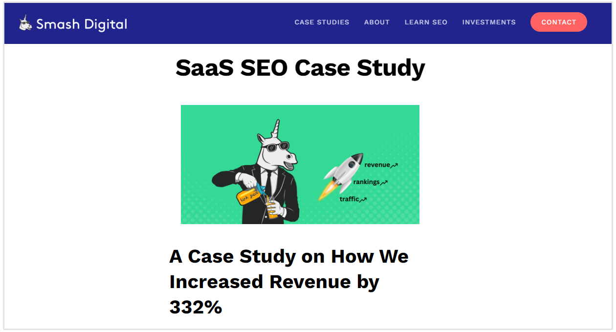 Case study example